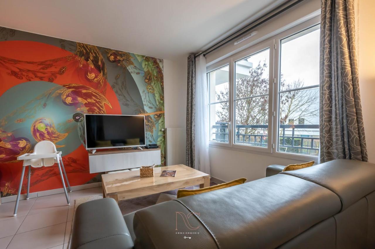 *Disneyland-Paris* 7Pers, Wifi, Parking, Netflix Montévrain Eksteriør billede
